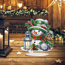 Load image into Gallery viewer, Christmas Table Top Diamond Painting Ornament Kits for Home Office Desktop Decor
