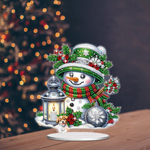 Load image into Gallery viewer, Christmas Table Top Diamond Painting Ornament Kits for Home Office Desktop Decor
