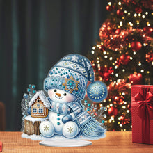 Load image into Gallery viewer, Christmas Table Top Diamond Painting Ornament Kits for Home Office Desktop Decor
