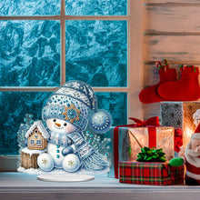 Load image into Gallery viewer, Christmas Table Top Diamond Painting Ornament Kits for Home Office Desktop Decor
