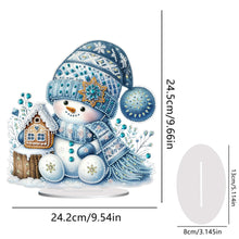 Load image into Gallery viewer, Christmas Table Top Diamond Painting Ornament Kits for Home Office Desktop Decor
