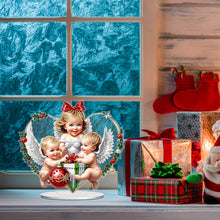 Load image into Gallery viewer, Christmas Table Top Diamond Painting Ornament Kits for Home Office Desktop Decor
