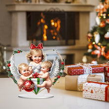 Load image into Gallery viewer, Christmas Table Top Diamond Painting Ornament Kits for Home Office Desktop Decor
