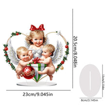 Load image into Gallery viewer, Christmas Table Top Diamond Painting Ornament Kits for Home Office Desktop Decor

