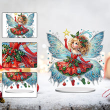 Load image into Gallery viewer, Christmas Table Top Diamond Painting Ornament Kits for Home Office Desktop Decor
