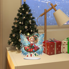 Load image into Gallery viewer, Christmas Table Top Diamond Painting Ornament Kits for Home Office Desktop Decor
