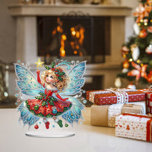 Load image into Gallery viewer, Christmas Table Top Diamond Painting Ornament Kits for Home Office Desktop Decor
