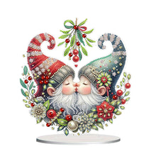Load image into Gallery viewer, Christmas Table Top Diamond Painting Ornament Kits for Home Office Desktop Decor
