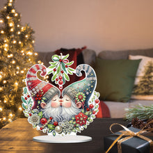 Load image into Gallery viewer, Christmas Table Top Diamond Painting Ornament Kits for Home Office Desktop Decor
