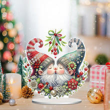 Load image into Gallery viewer, Christmas Table Top Diamond Painting Ornament Kits for Home Office Desktop Decor
