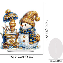 Load image into Gallery viewer, Christmas Table Top Diamond Painting Ornament Kits for Home Office Desktop Decor
