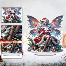 Load image into Gallery viewer, Christmas Table Top Diamond Painting Ornament Kits for Home Office Desktop Decor
