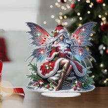 Load image into Gallery viewer, Christmas Table Top Diamond Painting Ornament Kits for Home Office Desktop Decor
