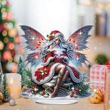 Load image into Gallery viewer, Christmas Table Top Diamond Painting Ornament Kits for Home Office Desktop Decor
