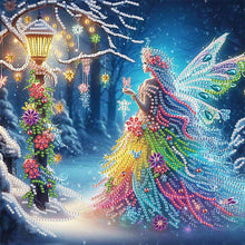Load image into Gallery viewer, Diamond Painting - Partial Special Shaped - Winged fairy (30*30CM)
