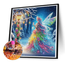 Load image into Gallery viewer, Diamond Painting - Partial Special Shaped - Winged fairy (30*30CM)

