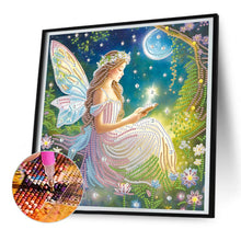Load image into Gallery viewer, Diamond Painting - Partial Special Shaped - Winged fairy (30*30CM)
