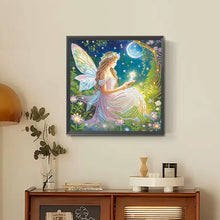 Load image into Gallery viewer, Diamond Painting - Partial Special Shaped - Winged fairy (30*30CM)
