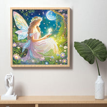 Load image into Gallery viewer, Diamond Painting - Partial Special Shaped - Winged fairy (30*30CM)
