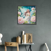 Load image into Gallery viewer, Diamond Painting - Partial Special Shaped - Winged fairy (30*30CM)
