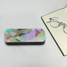 Load image into Gallery viewer, Cat Diamond Painting Eyeglasses Case 5D DIY Eyewear Organizer Case for Art Craft

