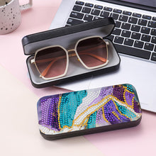 Load image into Gallery viewer, Cat Diamond Painting Eyeglasses Case 5D DIY Eyewear Organizer Case for Art Craft
