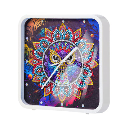 Christmas Special Shape DIY Crystal Diamond Clock Diamond Art Clock Pendants Kit