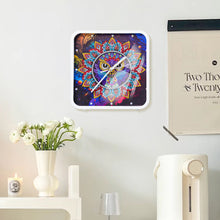Load image into Gallery viewer, Christmas Special Shape DIY Crystal Diamond Clock Diamond Art Clock Pendants Kit
