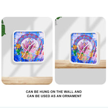 Load image into Gallery viewer, Christmas Special Shape DIY Crystal Diamond Clock Diamond Art Clock Pendants Kit
