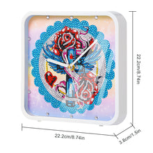 Load image into Gallery viewer, Christmas Special Shape DIY Crystal Diamond Clock Diamond Art Clock Pendants Kit
