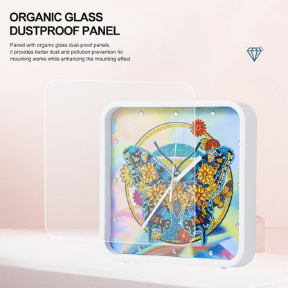 Christmas Special Shape DIY Crystal Diamond Clock Diamond Art Clock Pendants Kit