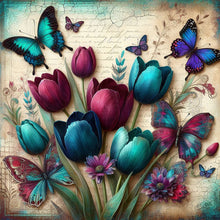 Load image into Gallery viewer, Diamond Painting - Full Square - Flowers (30*30CM)
