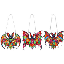Load image into Gallery viewer, Snowflake Diamond Painting Hanging Pendant 5D DIY Diamond Painting Dots Pendant
