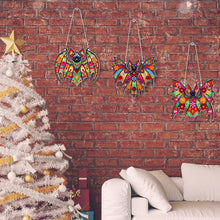 Load image into Gallery viewer, Snowflake Diamond Painting Hanging Pendant 5D DIY Diamond Painting Dots Pendant
