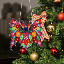 Load image into Gallery viewer, Snowflake Diamond Painting Hanging Pendant 5D DIY Diamond Painting Dots Pendant
