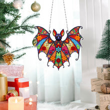 Load image into Gallery viewer, Snowflake Diamond Painting Hanging Pendant 5D DIY Diamond Painting Dots Pendant
