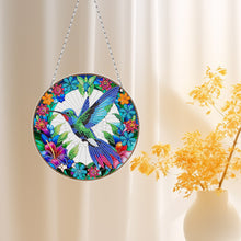 Load image into Gallery viewer, Snowflake Diamond Painting Hanging Pendant 5D DIY Diamond Painting Dots Pendant
