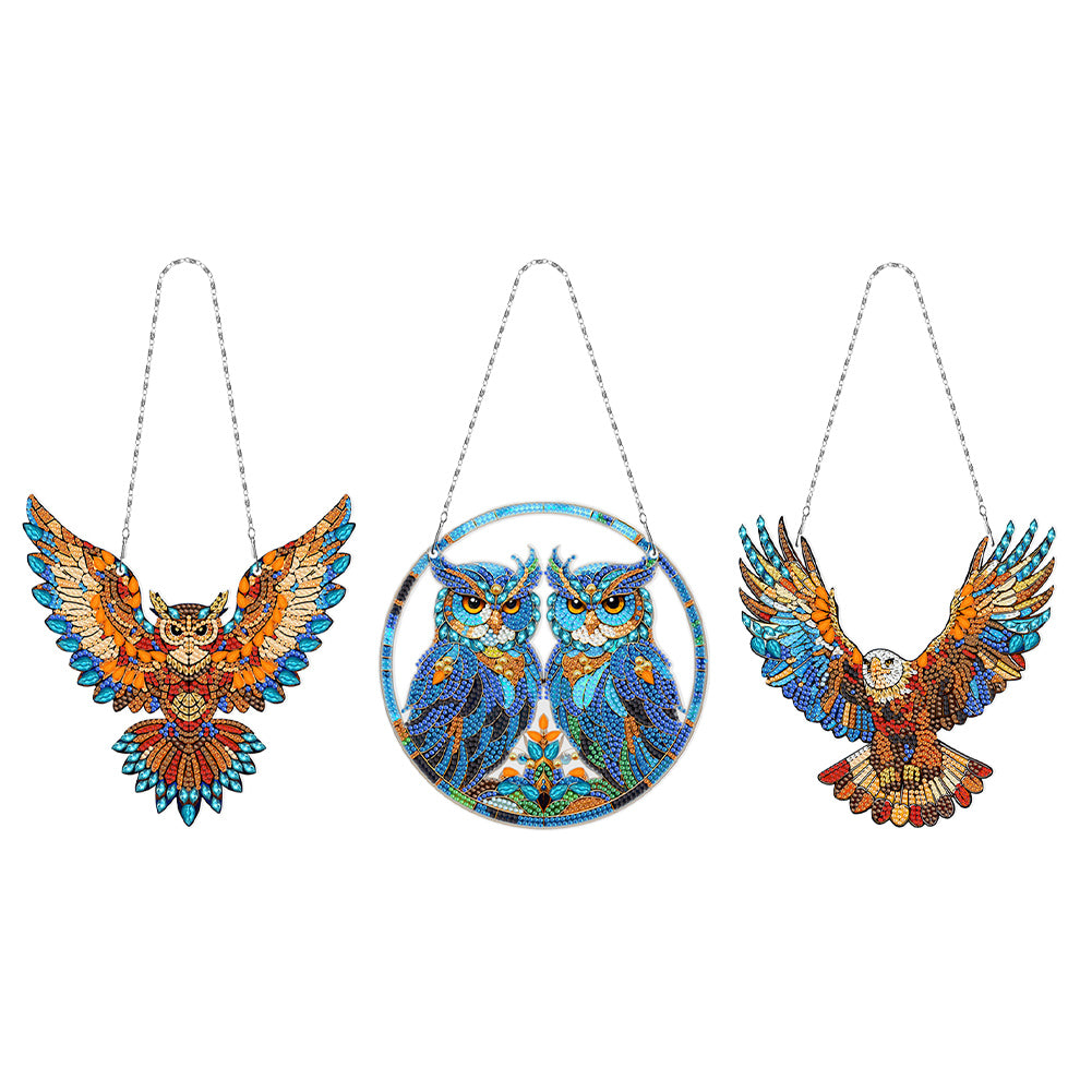 Snowflake Diamond Painting Hanging Pendant 5D DIY Diamond Painting Dots Pendant