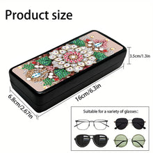 Load image into Gallery viewer, Butterfly Diamond Painting Eyeglasses Case Glasses Storage Case for Friends Gift
