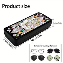 Load image into Gallery viewer, Butterfly Diamond Painting Eyeglasses Case Glasses Storage Case for Friends Gift
