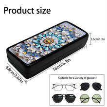 Load image into Gallery viewer, Butterfly Diamond Painting Eyeglasses Case Glasses Storage Case for Friends Gift
