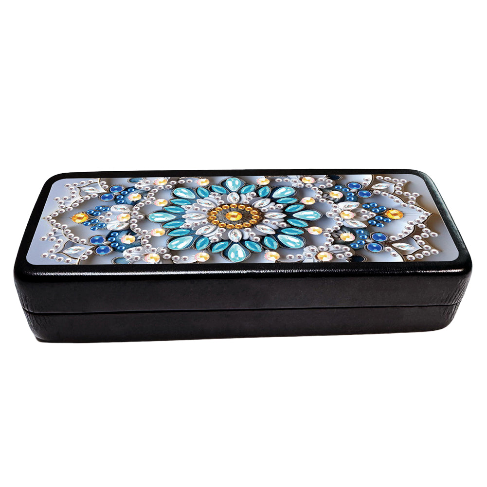 Butterfly Diamond Painting Eyeglasses Case Glasses Storage Case for Friends Gift