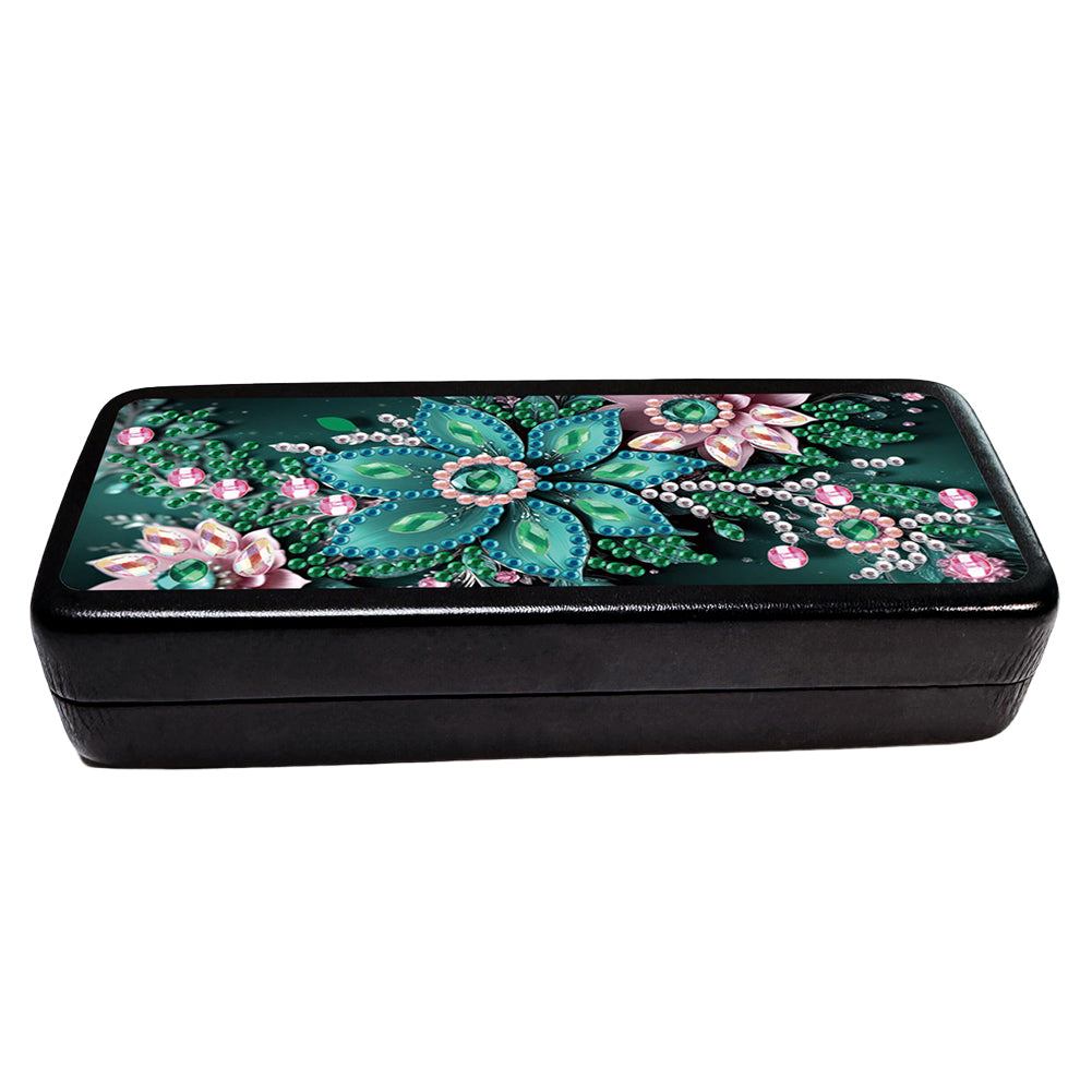 Butterfly Diamond Painting Eyeglasses Case Glasses Storage Case for Friends Gift
