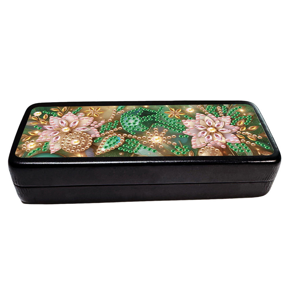 Butterfly Diamond Painting Eyeglasses Case Glasses Storage Case for Friends Gift