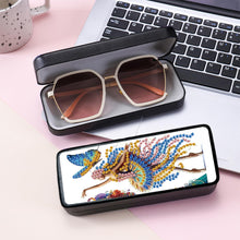 Load image into Gallery viewer, Butterfly Diamond Painting Eyeglasses Case Glasses Storage Case for Friends Gift
