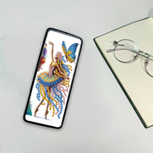 Load image into Gallery viewer, Butterfly Diamond Painting Eyeglasses Case Glasses Storage Case for Friends Gift
