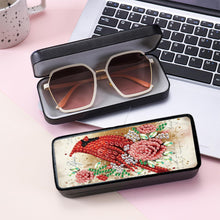 Load image into Gallery viewer, Butterfly Diamond Painting Eyeglasses Case Glasses Storage Case for Friends Gift

