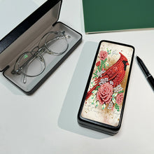 Load image into Gallery viewer, Butterfly Diamond Painting Eyeglasses Case Glasses Storage Case for Friends Gift
