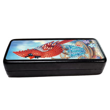 Load image into Gallery viewer, Butterfly Diamond Painting Eyeglasses Case Glasses Storage Case for Friends Gift
