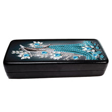 Load image into Gallery viewer, Butterfly Diamond Painting Eyeglasses Case Glasses Storage Case for Friends Gift
